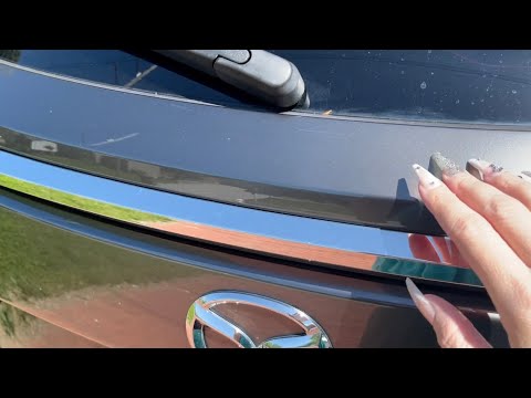ASMR Tapping on Outside of Car