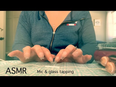 ASMR | Apple mic & Glass tapping | Lofi tingles ✨