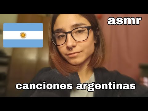 ASMR susurrando canciones argentinas 🇦🇷😴