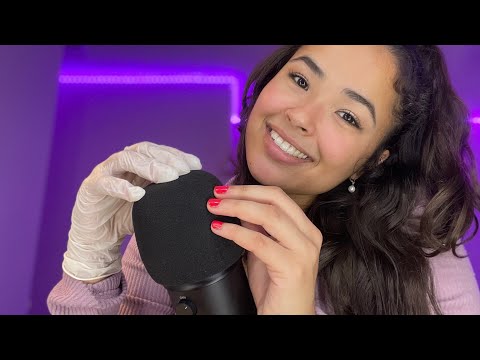 ASMR | Hands, Gloves & Rambles (slightly FAST & AGGRESSIVE)