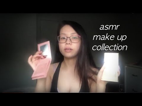 ASMR Soft Whispering- makeup collection 2k17