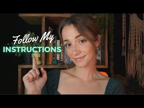 ASMR | Follow My Instructions to RELAX 🌙