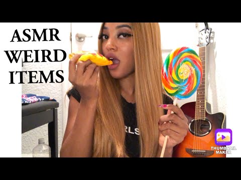 ASMR With Weird (Candy🍭) Items For Extreme Tingles
