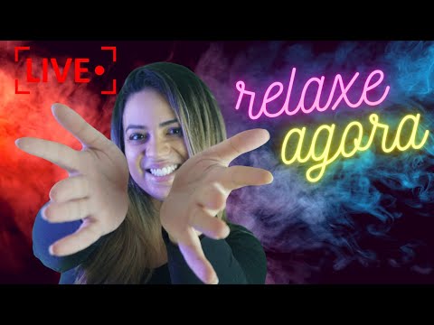 ASMR FACE TOUCHING + PERSONAL ATTENTION | AO VIVO