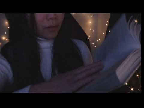 ASMR Rainy Day Sounds | Company in Silence | Turning Book Sounds