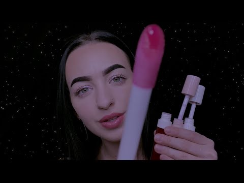 [ASMR] Painting Your Face With Lip Gloss | Unusually Relaxing