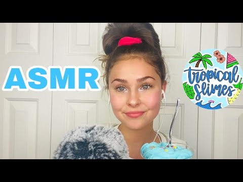 Asmr ~ Reviewing Tropical Slime’s! 🏝🤍￼