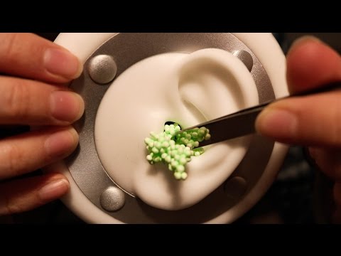 ASMR Floam in Your Ears! | Rough Ear Picking