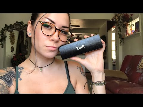 Soft Spoken Zinff glasses review & chit chat (ASMR)