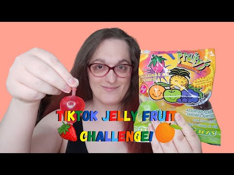 ASMR | MUKBANG TikTok Jelly Fruit Challenge!! 🍓🍇🍊 (HIT OR MISS)