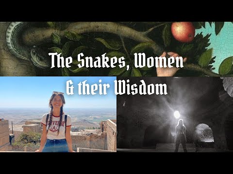 The Lady & the Snake in the Garden of Eden, the Shahmaran & Eve 🐍