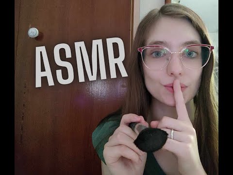 ASMR | Toques na tela com pincel + Conversa