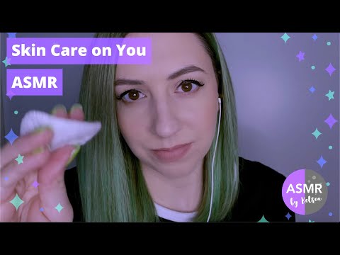ASMR | Skin care on you (role play)