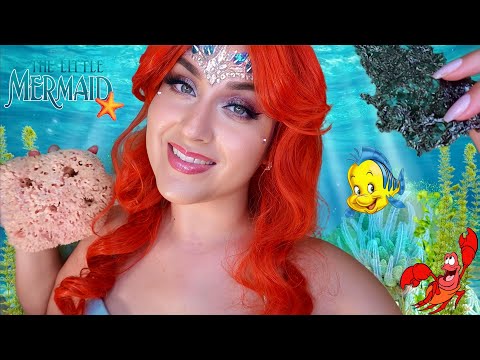 ASMR Ariel Spa🧜🏻‍♀️ Mermaid Pampering | Layered Sounds, Personal Attention Roleplay deutsch/german