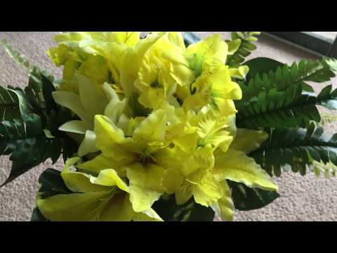 ASMR Inaudible and Unintelligible Whispering Flower Arrangement Part II