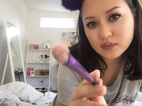 ASMR - Big sister does your prom makeup