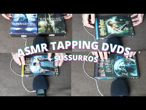 ASMR TAPPING COLEÇÃO DVDS -  Bruna Harmel ASMR