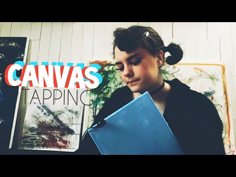 [ ASMR ] - Canvas Tapping 🖐💙