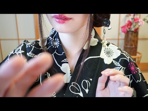 ASMR Japanese Trigger Words ~ Layered Whispers & Hand Movements to FALL ASLEEP✨