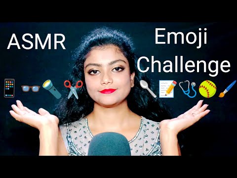 ASMR | Emoji Challenge | 📝✂️🖌