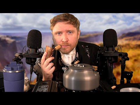 ASMR - The Skypilot Roleplay (Map Tracing, Steampunk, Cooking)