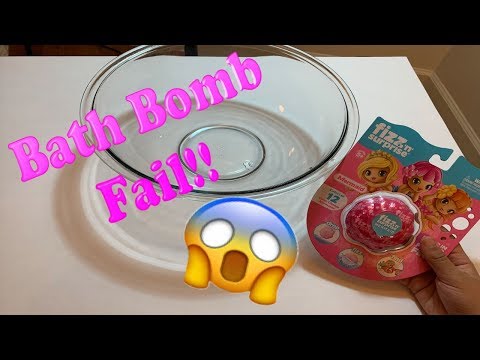 Fizz 'n' surprise Bath Bomb FAIL!! Crumbly Bomb from such a great company