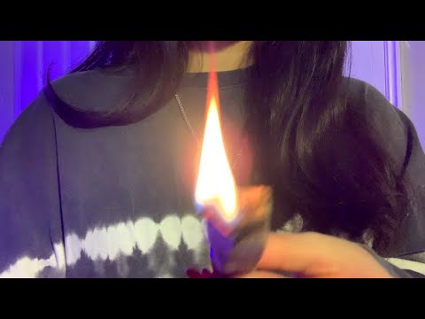 ASMR | spreading fragrance to you ✨인센스/ 향초 태우기 (lofi/ layered mouth sounds)
