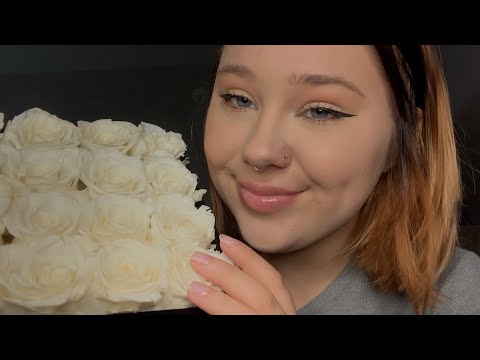 ASMR With A Box Of Roses