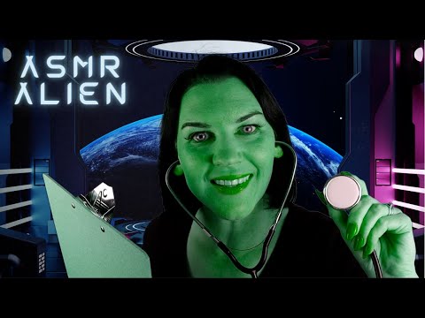 ASMR Alien Checks You Over Before Taking You Away (light triggers, personal attention)