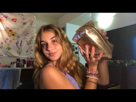 ASMR fast makeup triggers 💫 soft spoken and tapping