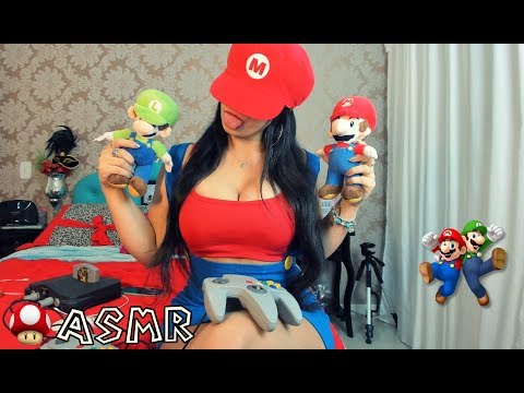 ASMR ❤️ Cosplay Mario Bros Nintendo ❤️ ASMR Tapping ❤️