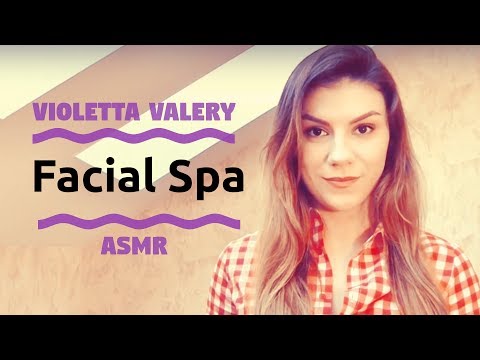 АСМР - Спа для лица, экстремальное расслабление (улучшенный звук) / ASMR - Spa Facial Roleplay