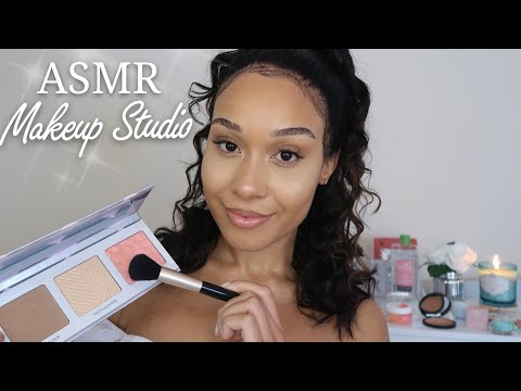 The Makeup Studio 🌸 ASMR Makeup Artist Does Your Photoshoot Makeup RP