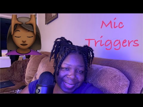 ASMR-Mic Triggers Fluffy, Foam, and No Cover let me Scratch Your Brain 🤤
