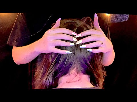 ASMR Scratching Massage | Nape Scratching and Tracing | No Talking