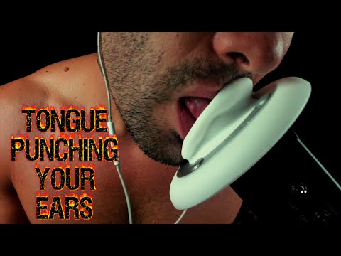 ASMR Tongue Punching Your Ears