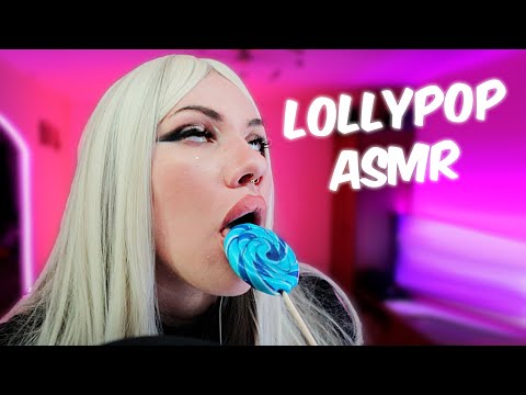 ASMR | Lollypop eating 💗