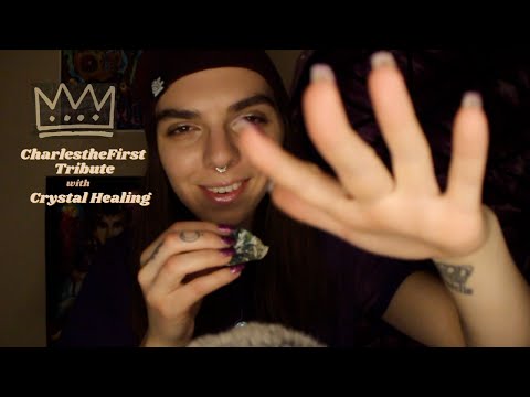 CharlestheFirst Tribute Poem👑 with Crystal Tapping ASMR💎 Soft Spoken