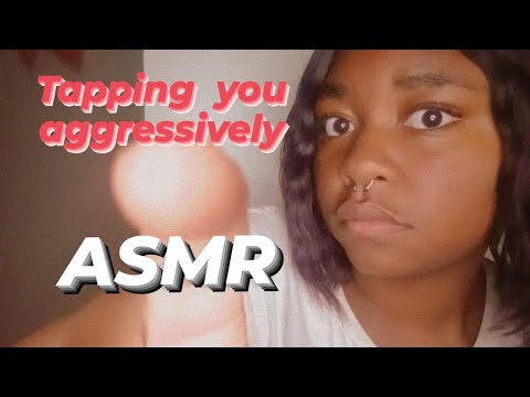 ASMR Tapping You Aggressively 👿 ~ Camera Tapping