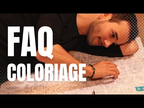 ASMR I FAQ I 1h de coloriage de PARIS (french)
