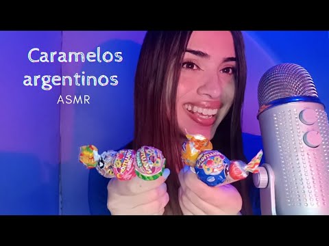 ASMR en Español | Comiendo 🍭 DULCES ARGENTINOS 🇦🇷