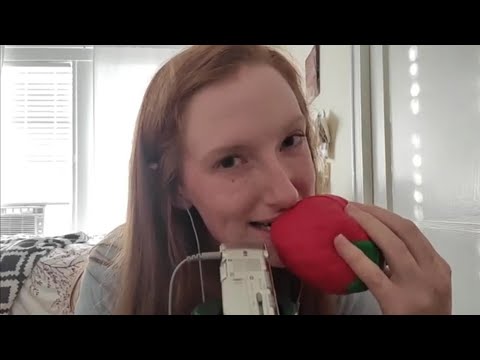 [ASMR] Squishy Chewing/Ear Eating🍴Mouth Sounds, Foam Squeezing Sounds, Fast Tapping Squishies