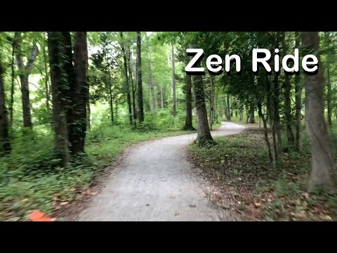 Biking Through The Woods   RelaxingASMR