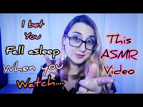 ASMR To Make Your Eyes Heavy (personal attention, visual triggers, face touching, hand movements)