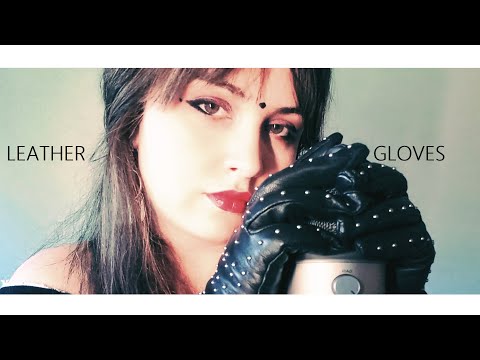 ASMR Leather gloves for you🧤✨