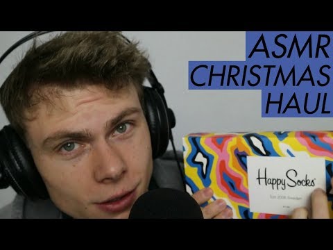 ASMR - Christmas Presents Haul