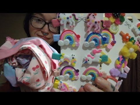 ASMR haul 🦄 Little girl accessories & clothes