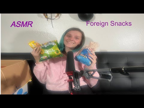 ASMR Adventure: Trying Foreign Snacks for the First Time