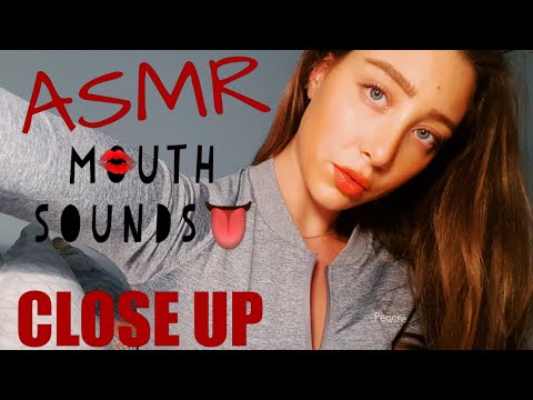 ASMR | CLOSE UP MOUTHS SOUNDS, wet & dry 😍👅 NO TALKING🔇after intro