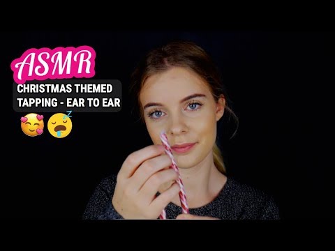ASMR Up Close And Tingly Christmas Themed Tapping For Your Relaxation!